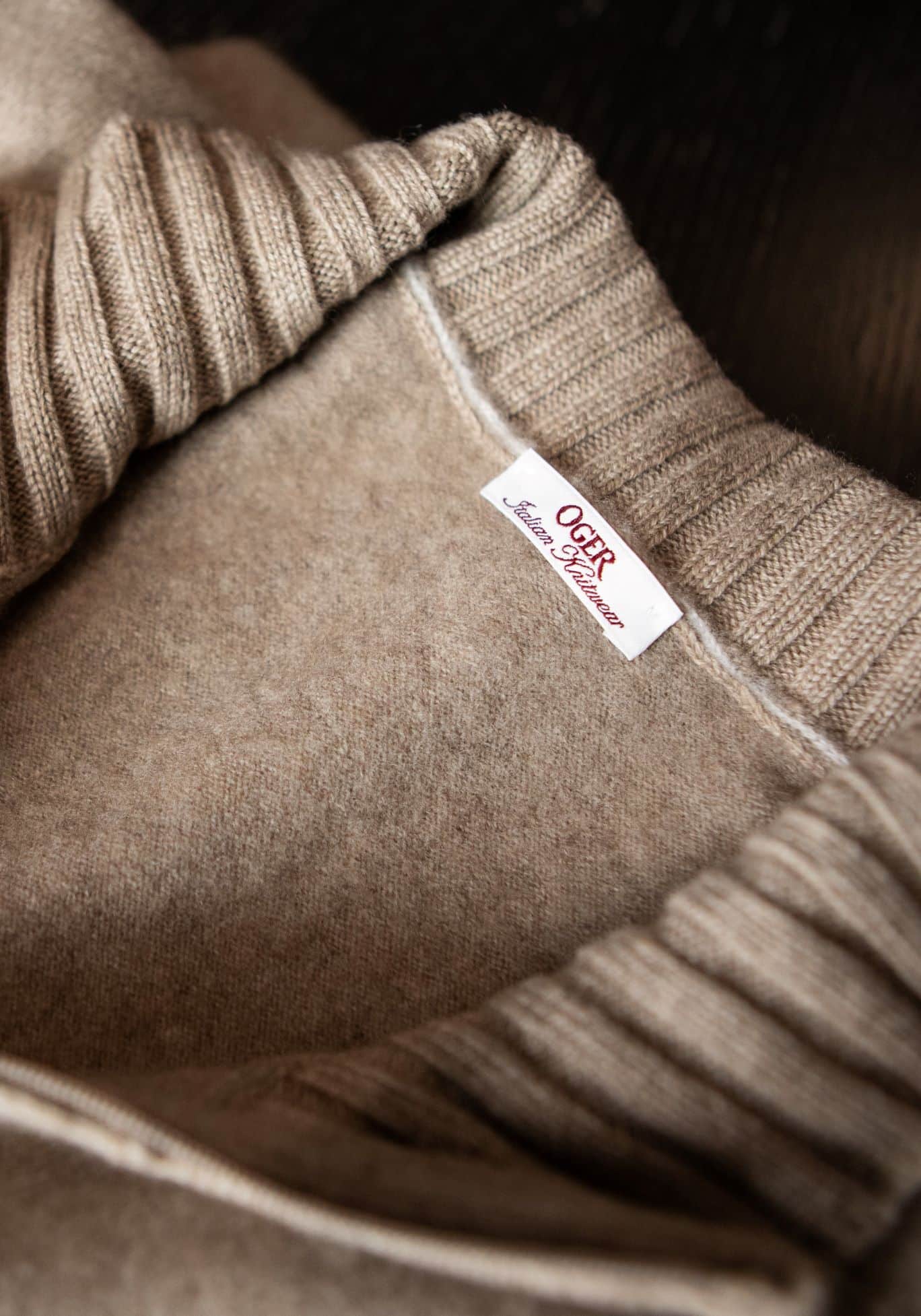 An Oger sweater