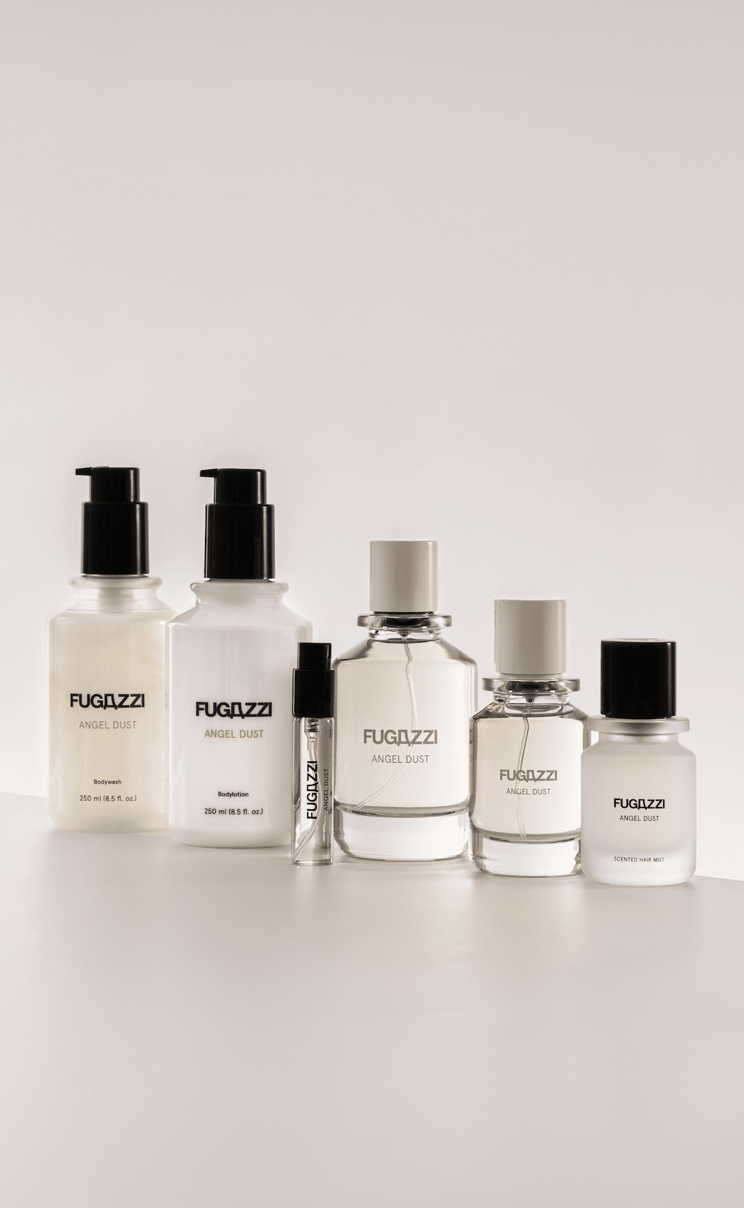 Fugazzi fragrance product line lined up